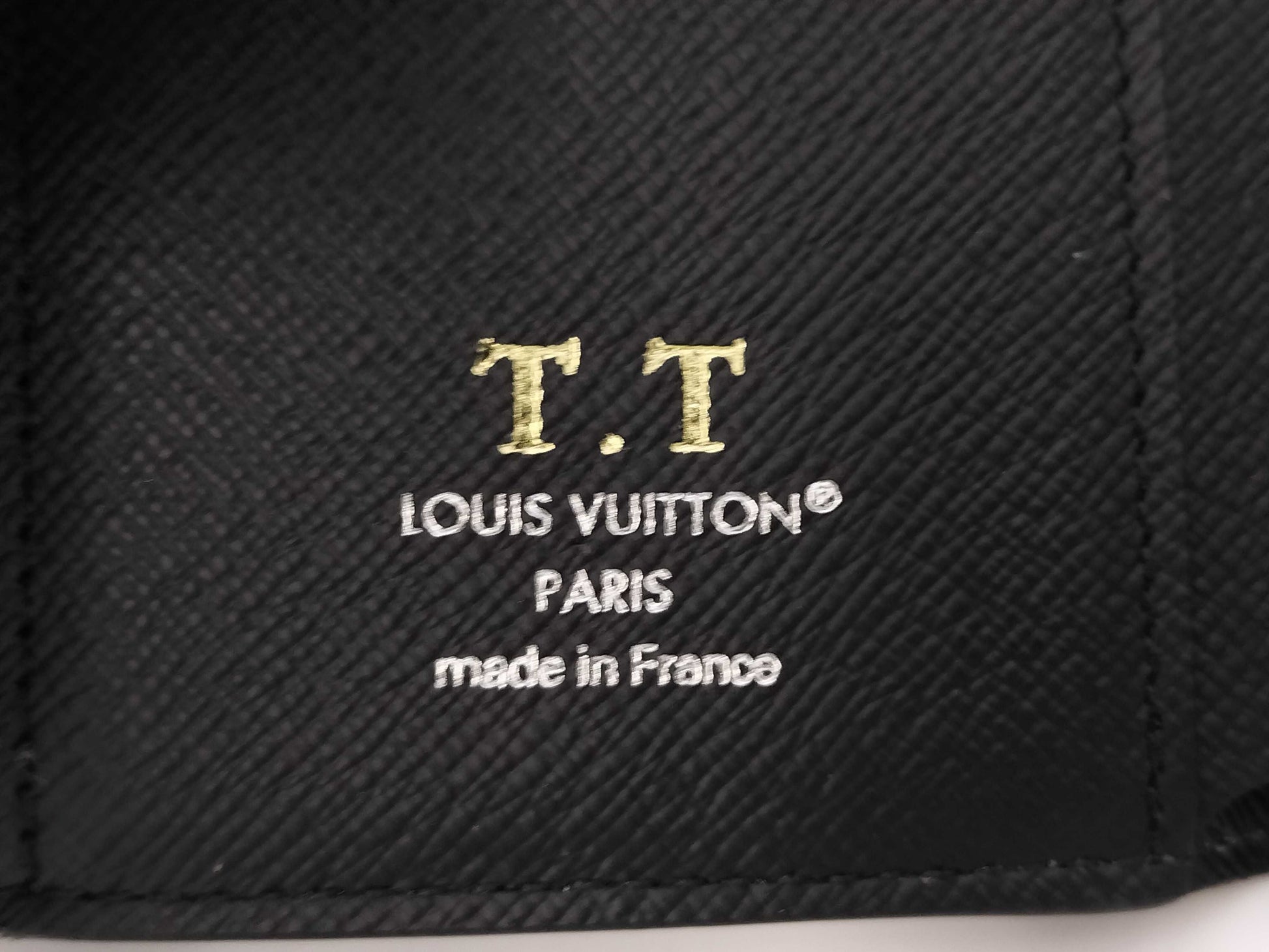 LOUIS VUITTON Louis Vuitton Monogram Eclipse Victor Wallet M12598 RFID Initial Wallet