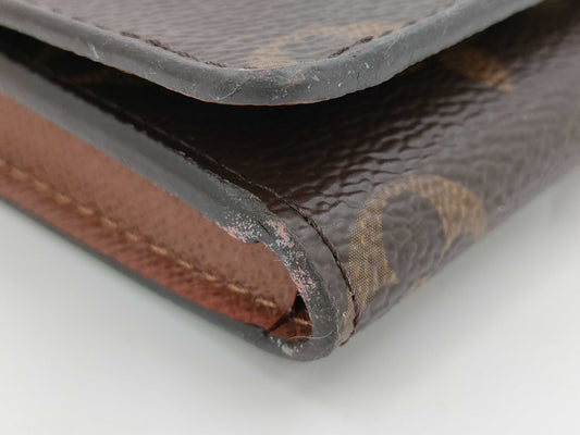 LOUIS VUITTON Monogram Envelope Cult de Visit Card Case, Pass Case, Business Card Holder