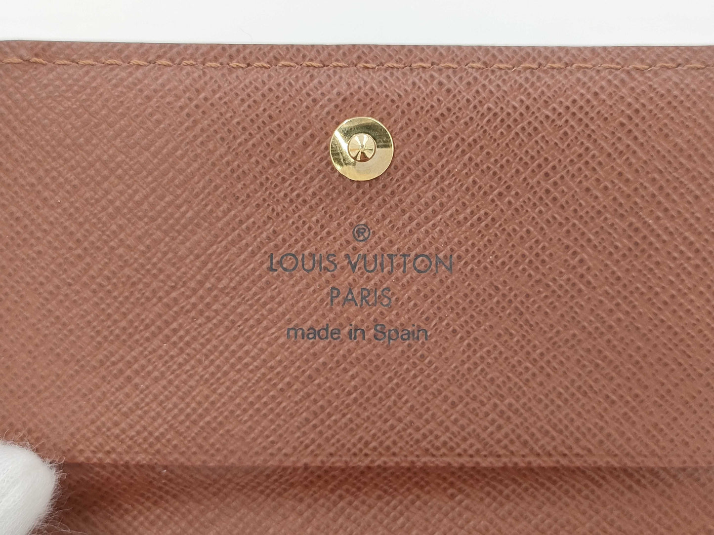 LOUIS VUITTON Monogram Envelope Cult de Visit Card Case, Pass Case, Business Card Holder