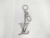 LOUIS VUITTON Porte Cle Initial Argent Keyring Keycase Keychain