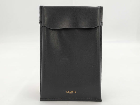 CELINE Triomphe Necklace Accessories: Leather Case Necklace