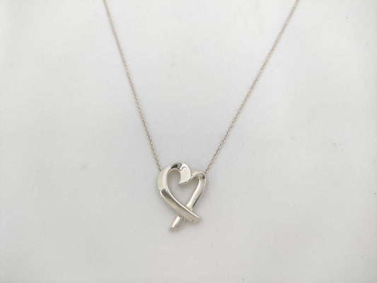 Tiffany&Co. Tiffany Rubbing Heart Necklace Accessories: Box Necklace