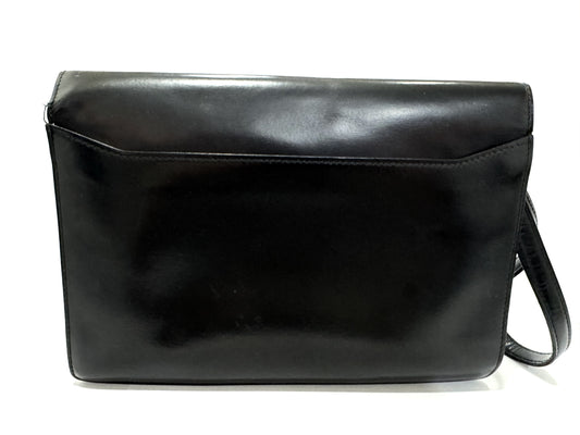 Cartier Leather Black Second Clutch Bag