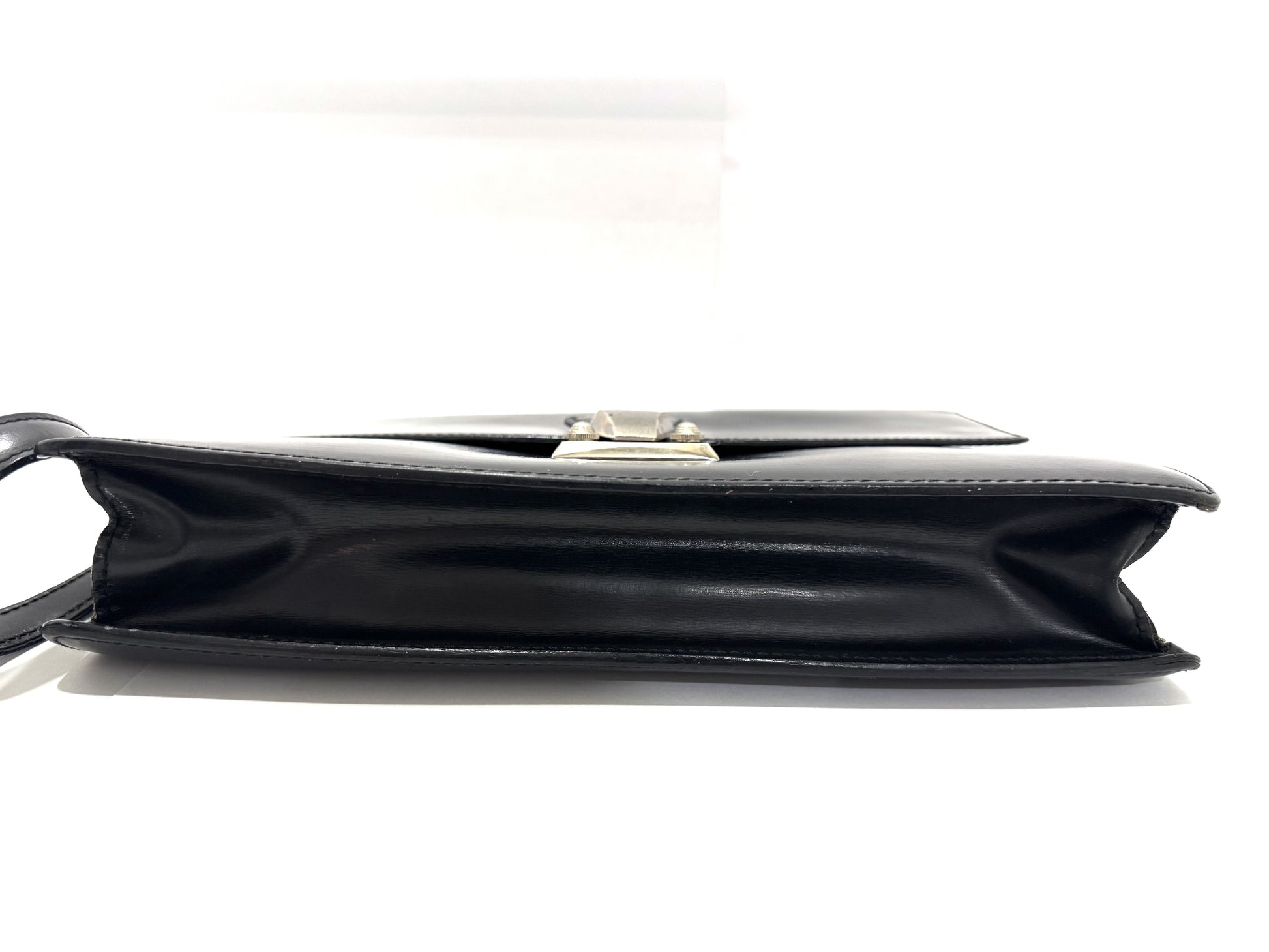 Cartier Leather Black Second Clutch Bag