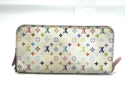 LOUIS VUITTON M93751 Monogram Multicolore Porfeuille Ansolite Rich Wallet