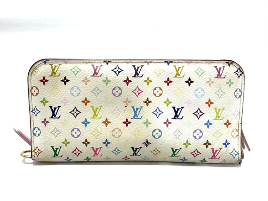 LOUIS VUITTON M93751 Monogram Multicolor Polfeuille Anthorite Rich Wallet