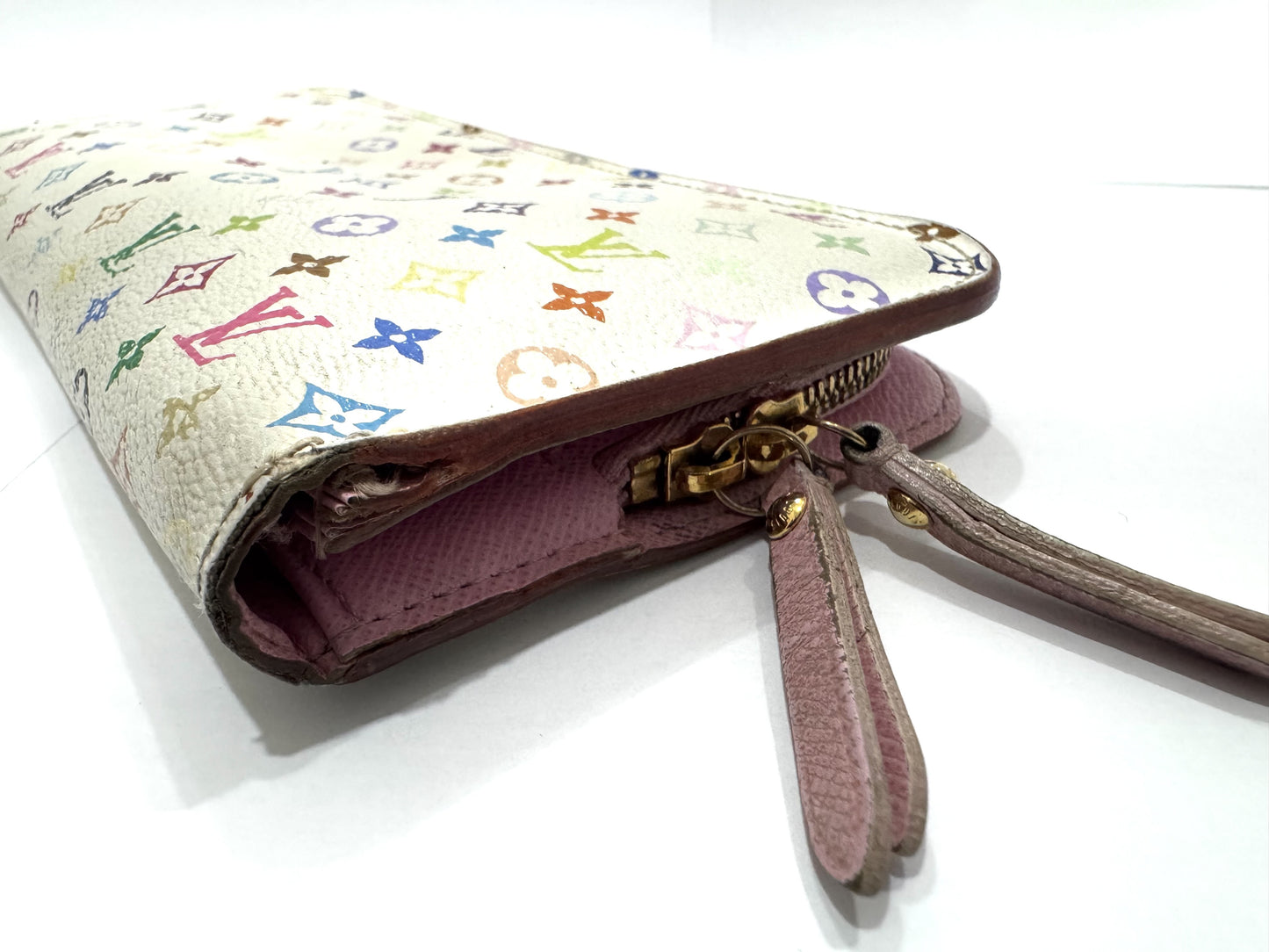LOUIS VUITTON M93751 Monogram Multicolor Polfeuille Anthorite Rich Wallet