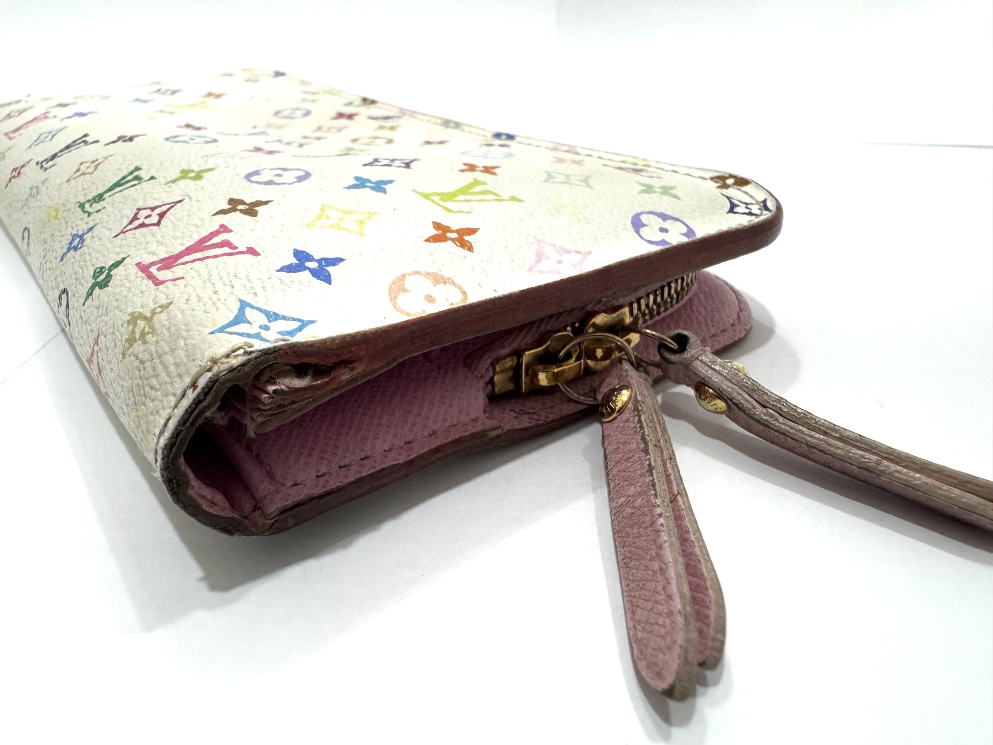 LOUIS VUITTON M93751 Monogram Multicolor Polfeuille Anthorite Rich Wallet