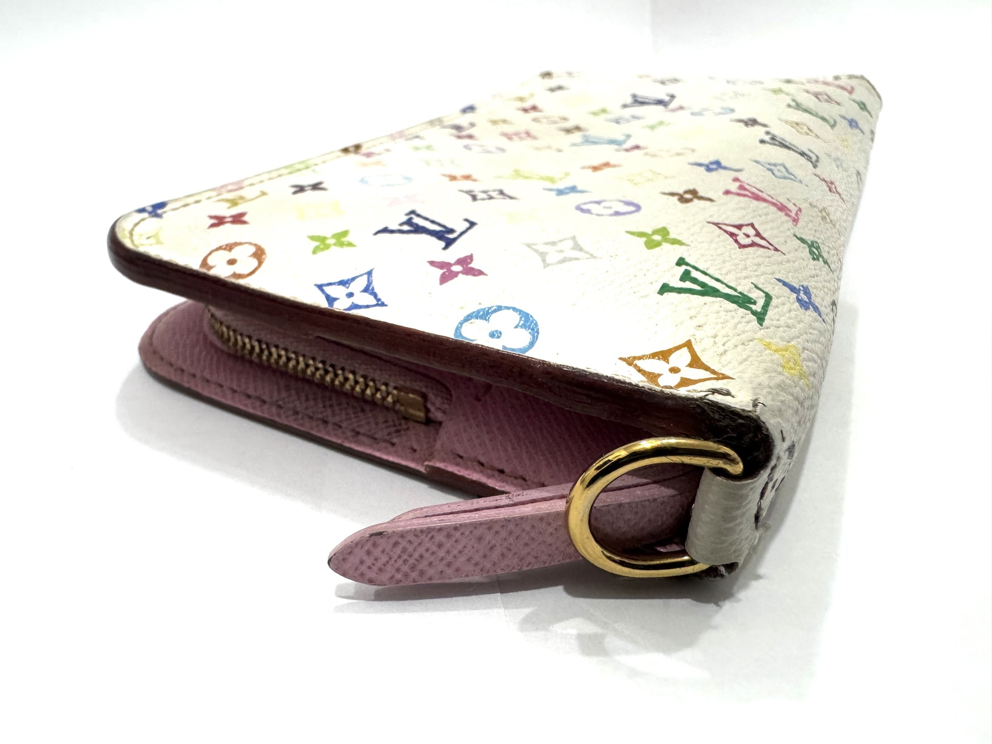 LOUIS VUITTON M93751 Monogram Multicolor Polfeuille Anthorite Rich Wallet