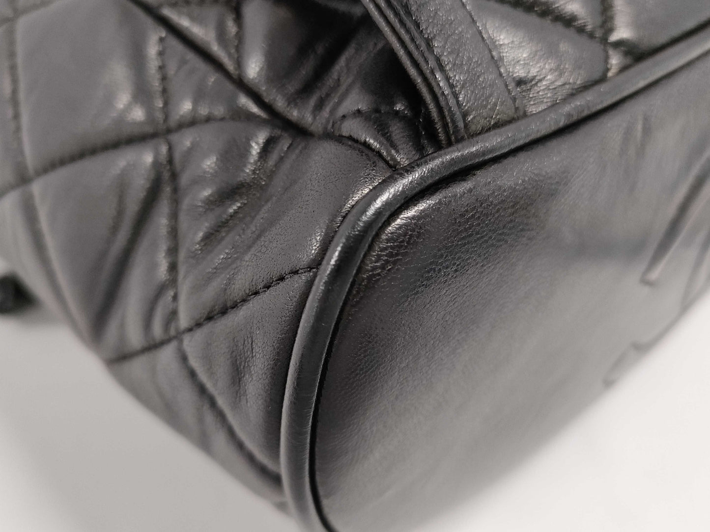 CHANEL Double Turn Lock Backpack