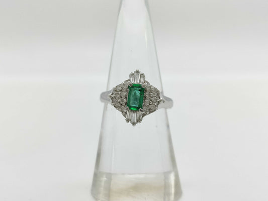 E0.347/D0.168/0.128ct PT900 5.1g Ring