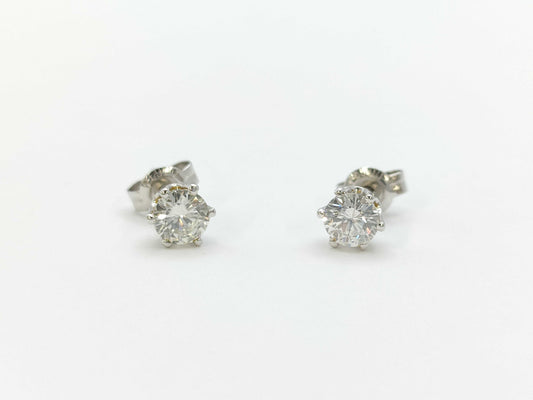 D0.25/0.25ct PT900 1.3g Earrings