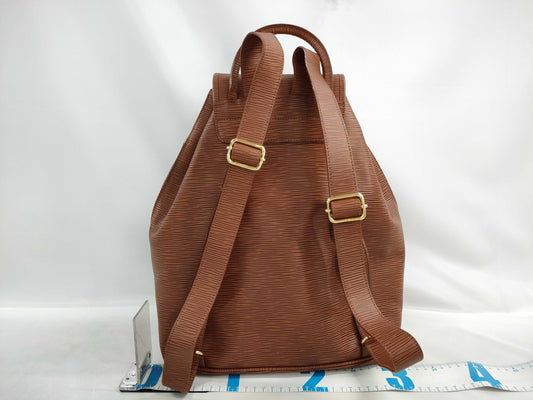 FENDI Leather Backpack Brown