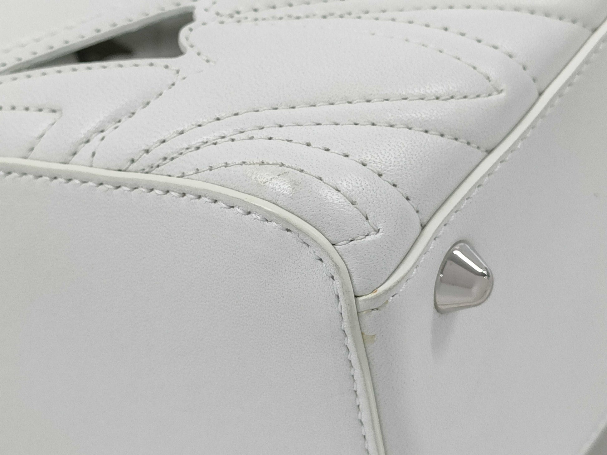 Dior Lady Dior White Handbag