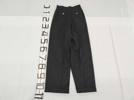 CHANEL Gray Size 36 Women's Pants