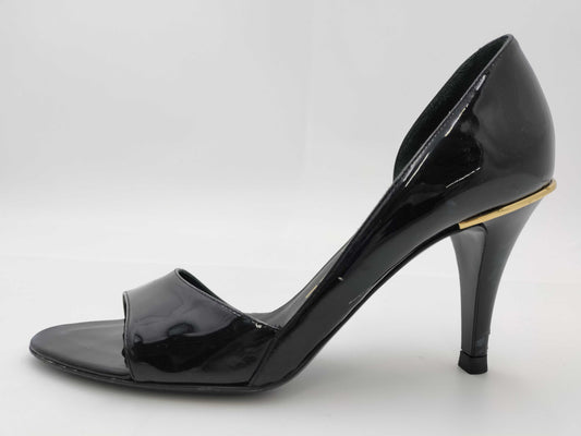 CHANEL Enamel G25878 36 1/2 Sandals