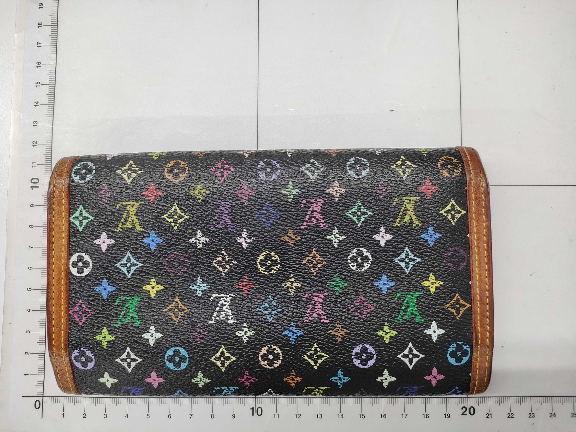 LOUIS VUITTON Vuitton Multicolor Porto Tresol International M92658 TH0046 Wallet