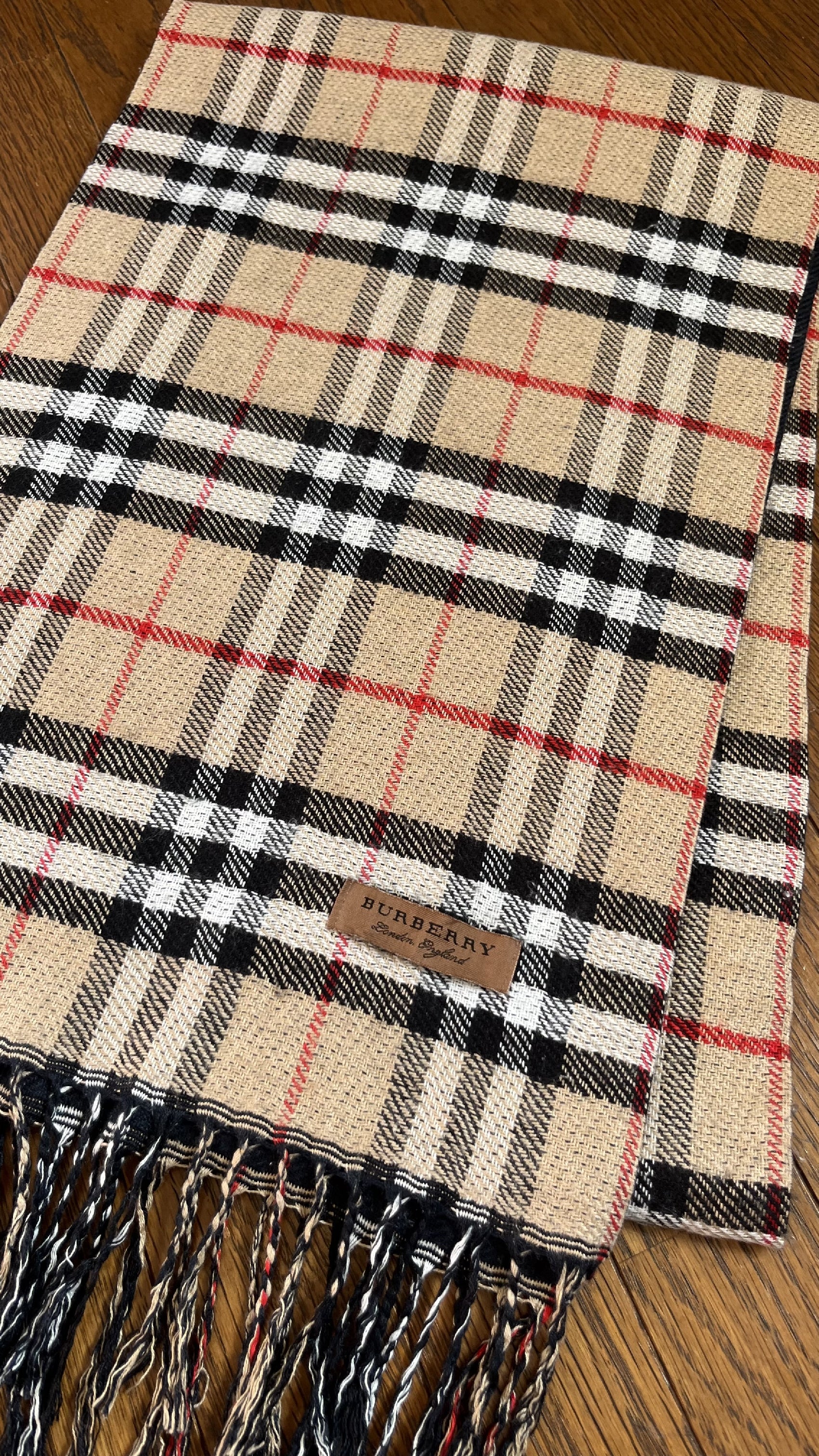 BURBERRY Rare BURBERRY Reversible Scarf