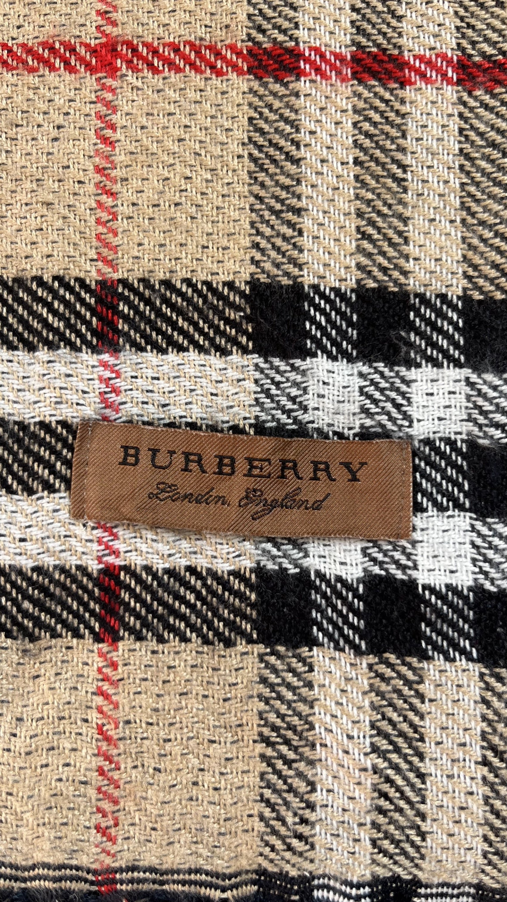 BURBERRY Rare BURBERRY Reversible Scarf