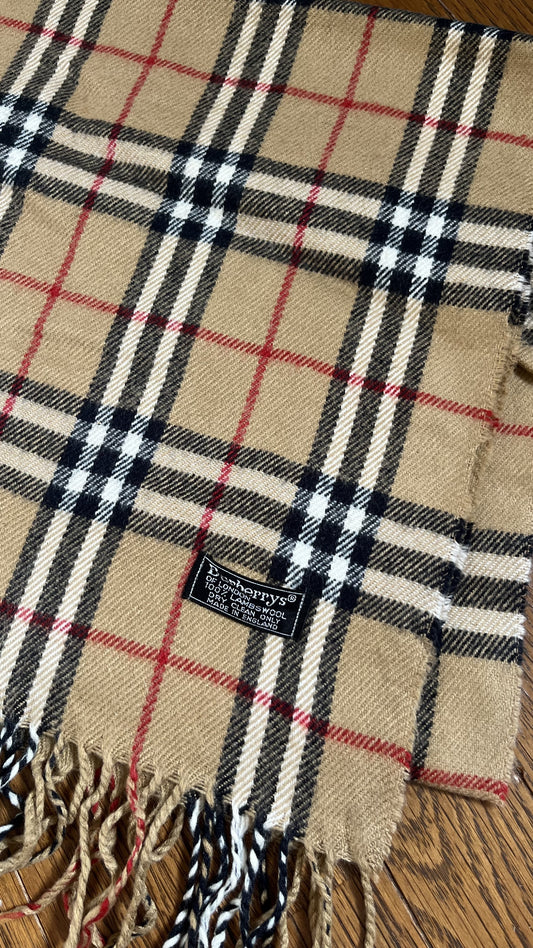 BURBERRY Nova Check Scarf Length: 148cm Width: 30cm Nova Check Scarf