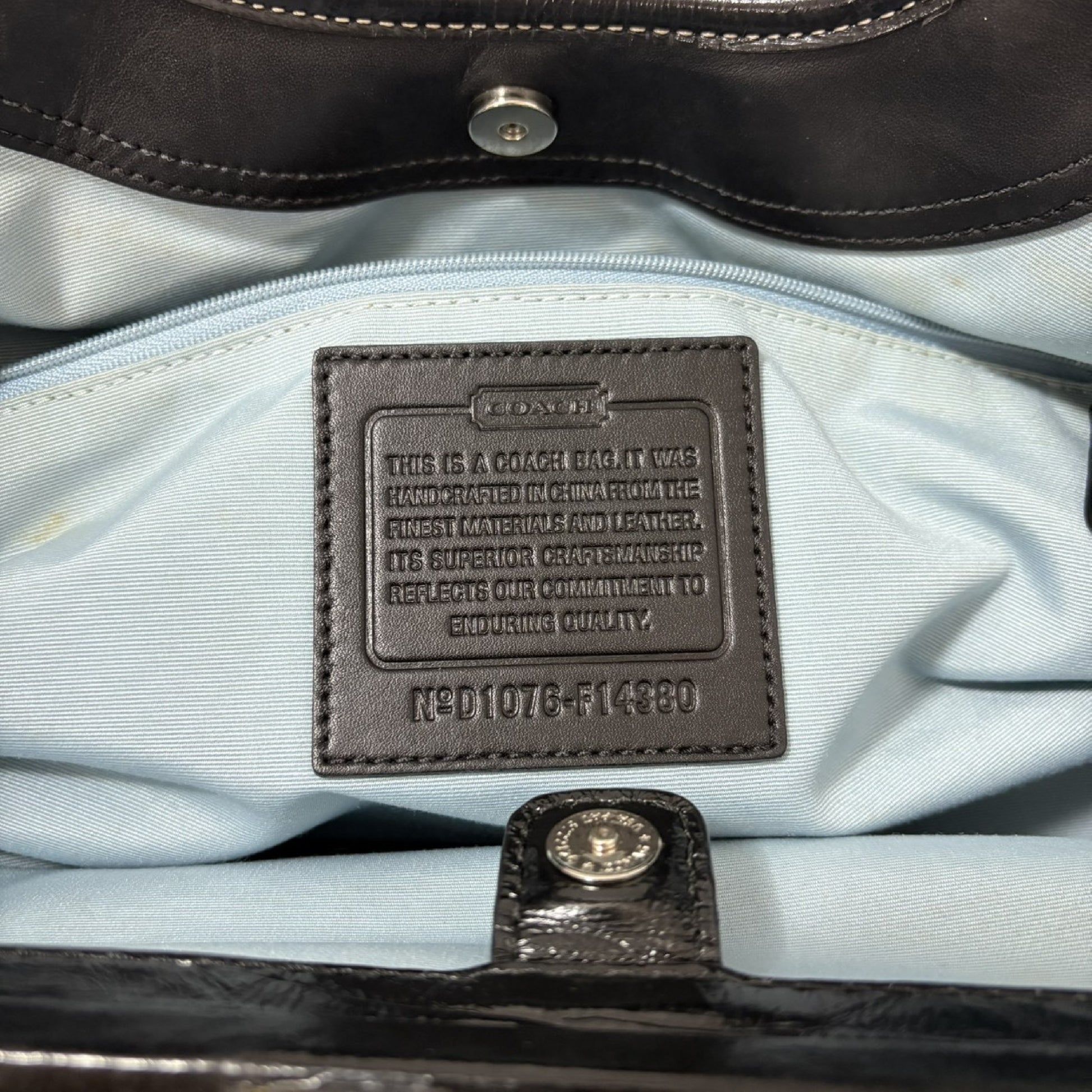 COACH Clasp Handbag Handbag