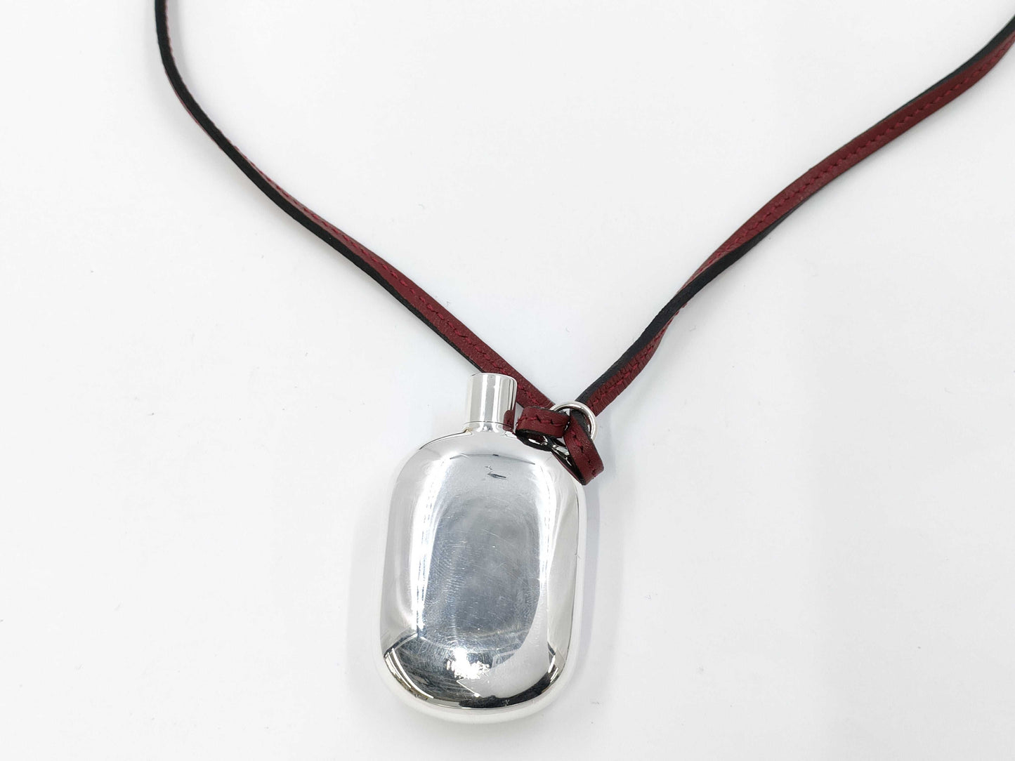 HERMES Perfume Bottle Lanier Necklace Necklace