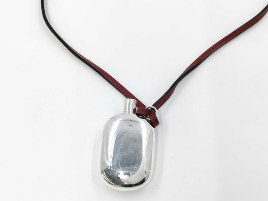 HERMES Perfume Bottle Lanier Necklace Necklace