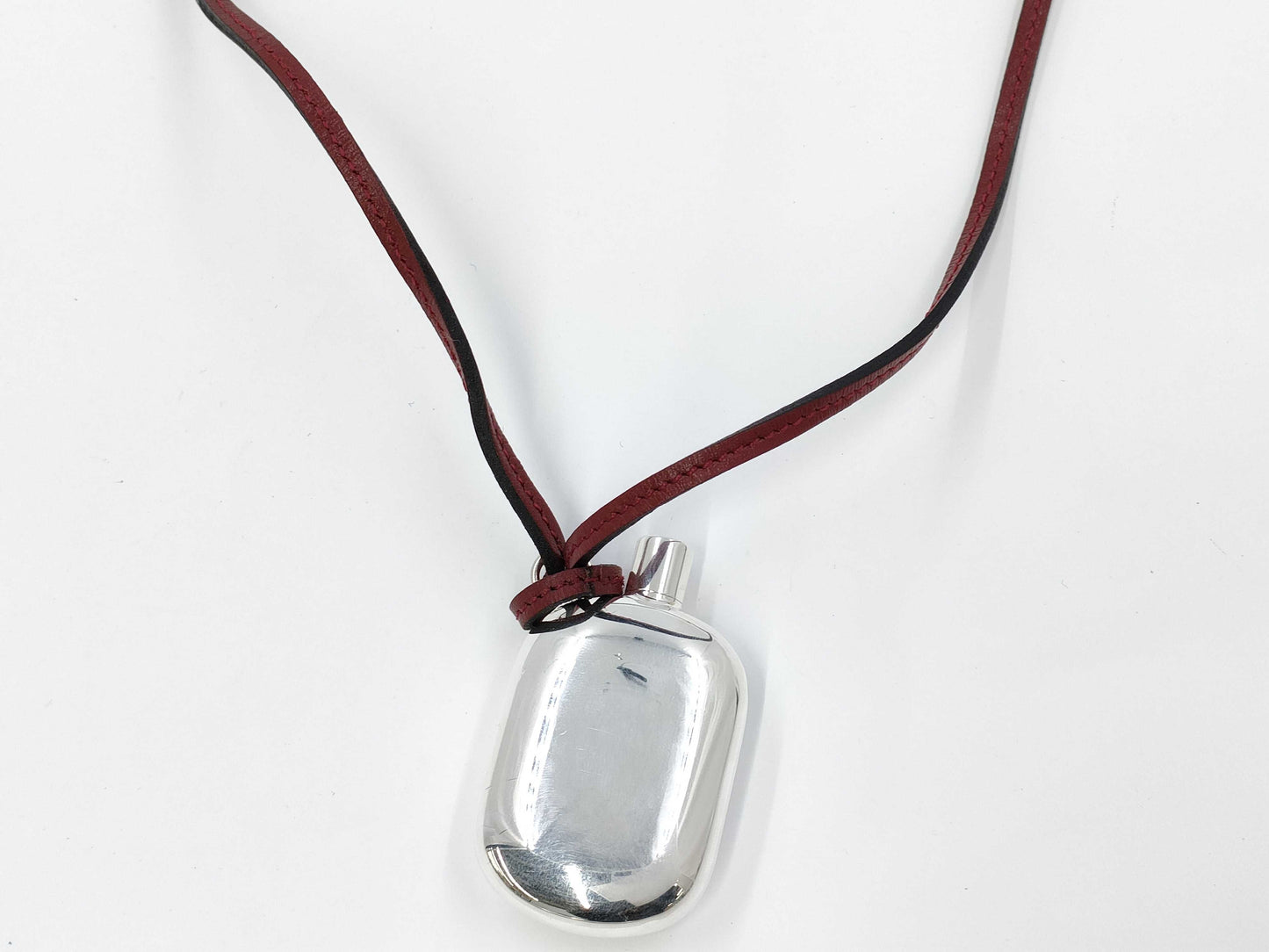 HERMES Perfume Bottle Lanier Necklace Necklace