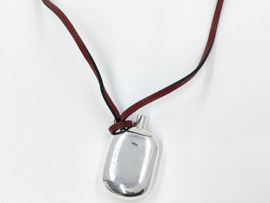 HERMES Perfume Bottle Lanier Necklace Necklace