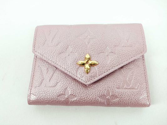 LOUIS VUITTON Monogram Empreinte, Brand New, Unused Louis Vuitton Portefeuille Victorine Metallic Empreinte Wallet, Box, Dust Bag