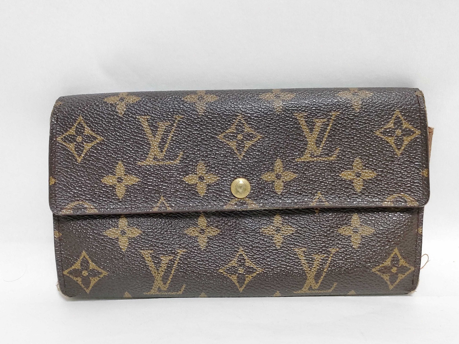 LOUIS VUITTON Monogram Louis Vuitton Monogram Portefeuille Sarah M61374/CA1914 Wallet