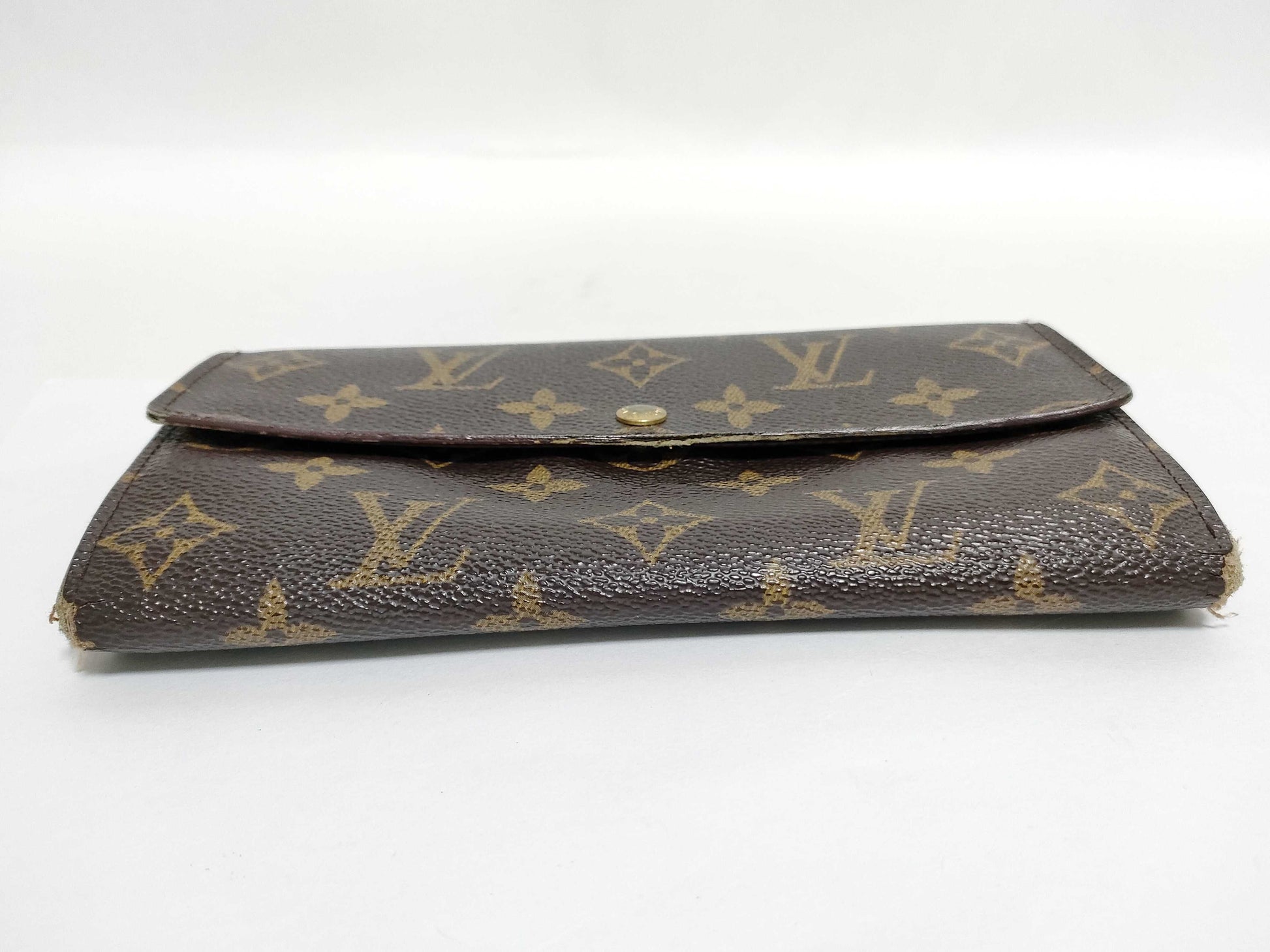 LOUIS VUITTON Monogram Louis Vuitton Monogram Portefeuille Sarah M61374/CA1914 Wallet