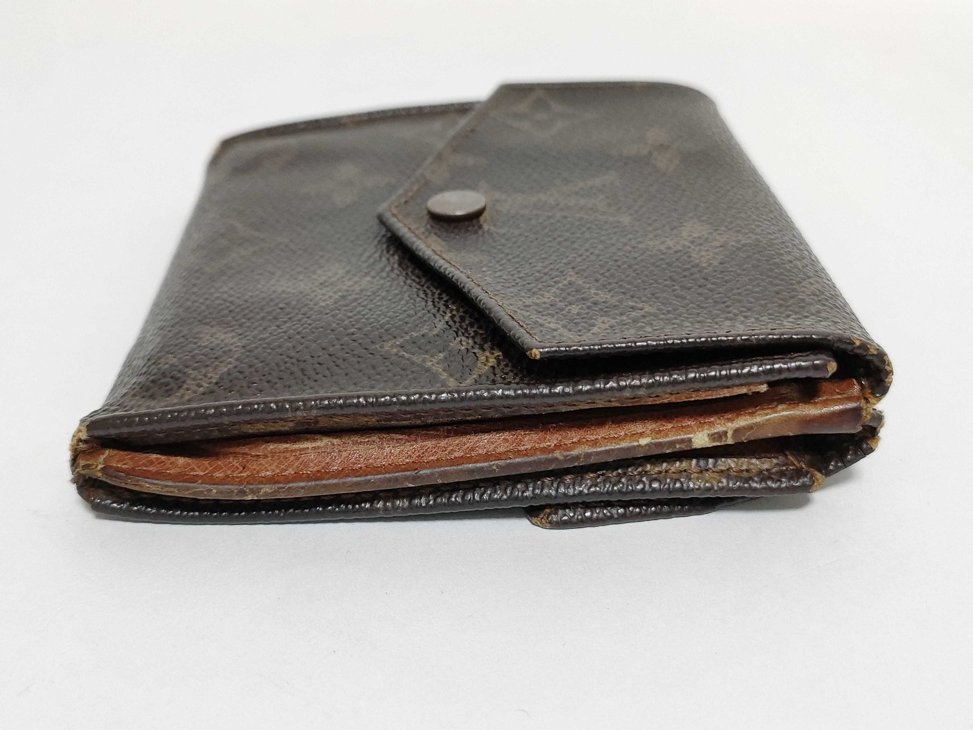 LOUIS VUITTON Monogram Louis Vuitton Monogram Porte Monnaie Carte Credit M61600 Wallet