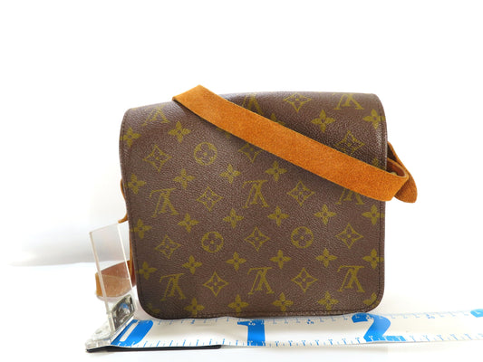 LOUIS VUITTON Monogram Cartouchiere MM M51253 Shoulder Bag
