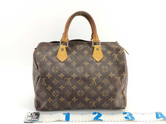 LOUIS VUITTON Monogram Louis Vuitton Monogram Speedy 30 Boston Bag M41526/SP0987