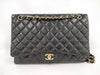 CHANEL Lambskin Matelasse Maxi Shoulder Bag