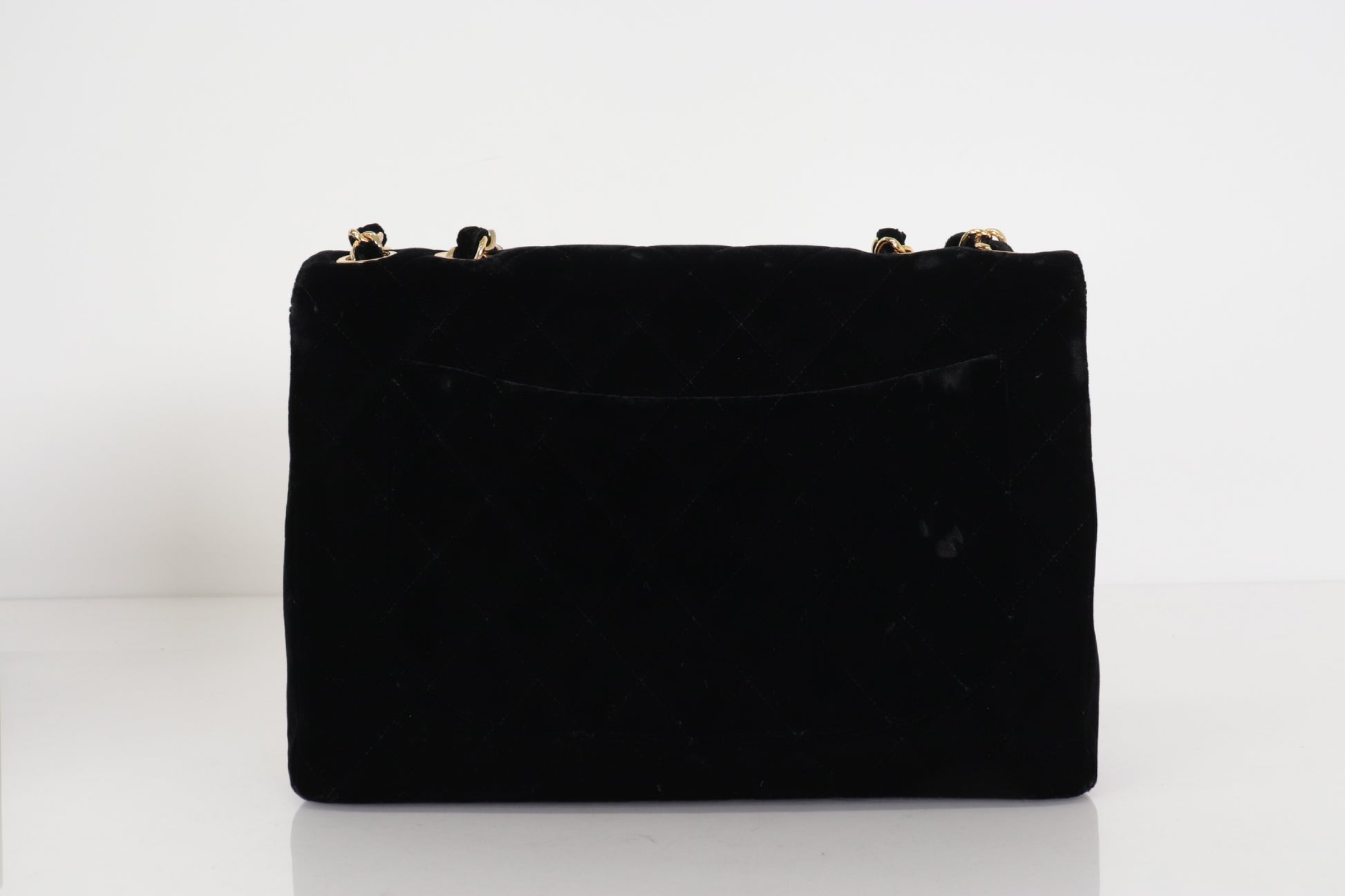 CHANEL Turnlock Velor Chain Shoulder W30 3rd Generation Shoulder Bag