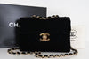 CHANEL Turnlock Velor Chain Shoulder W30 3rd Generation Shoulder Bag