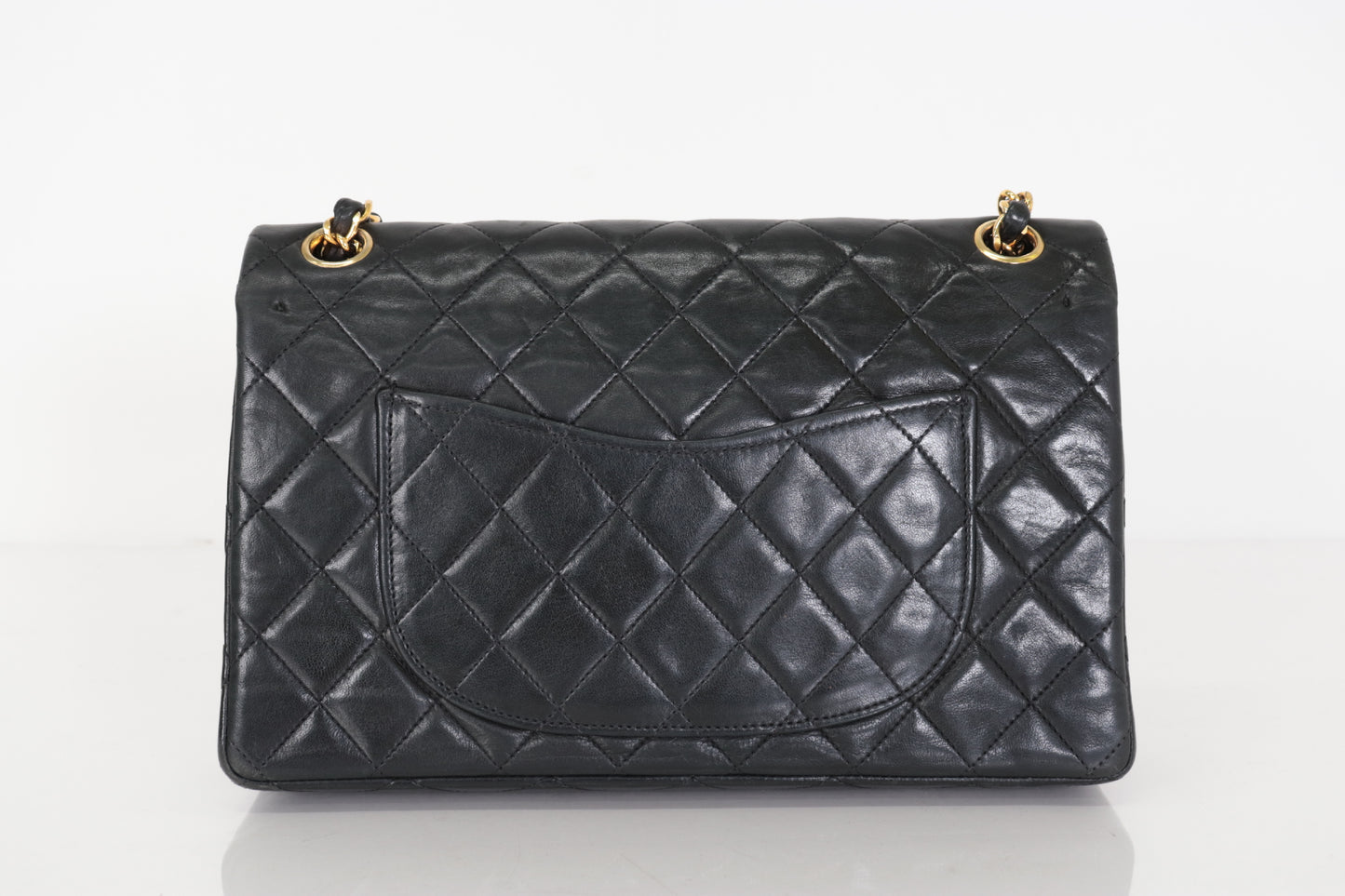 CHANEL W Flap 25 Ram Chain Shoulder 4th Shoulder Bag