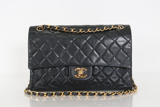CHANEL W Flap 25 Ram Chain Shoulder 4th Shoulder Bag