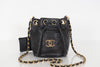 CHANEL Bicolore Ram Drawstring Chain Shoulder 2nd Generation Shoulder Bag
