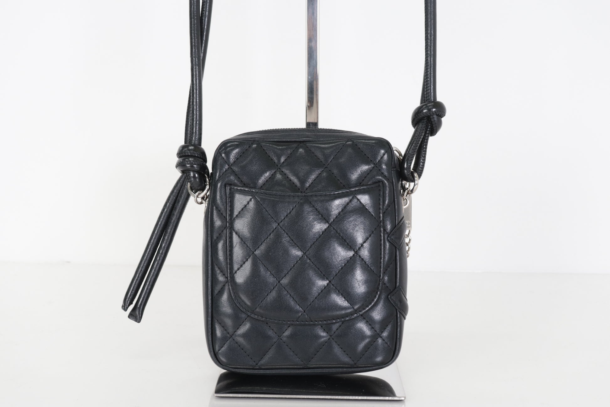 CHANEL Cambon Lamb Shoulder 8th Series Shoulder Bag