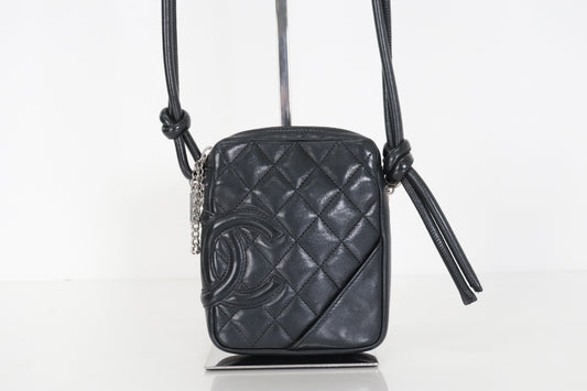 CHANEL Cambon Lamb Shoulder Bag, No. 8