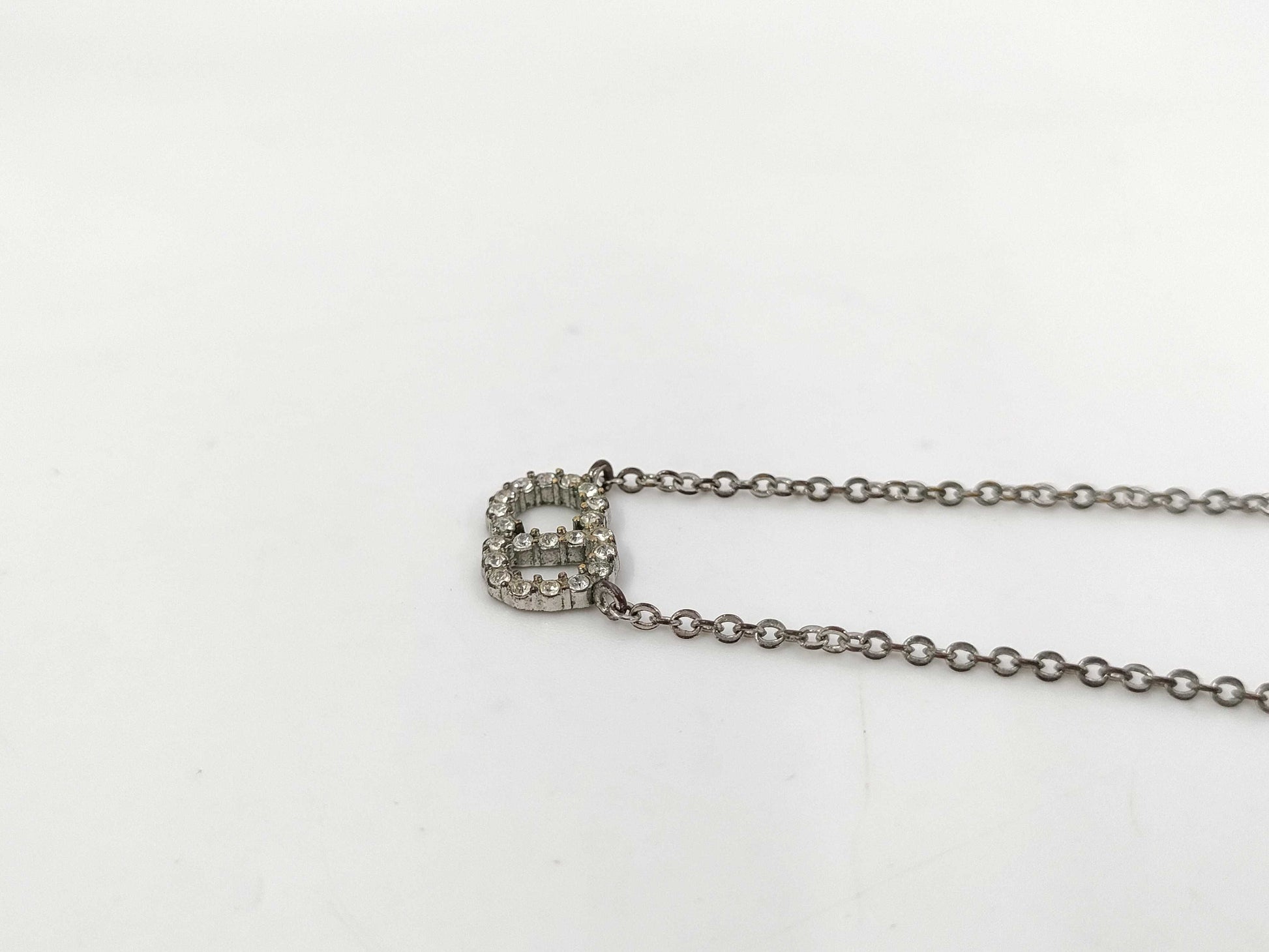 Dior X8 DIOR Silver Stone Necklace