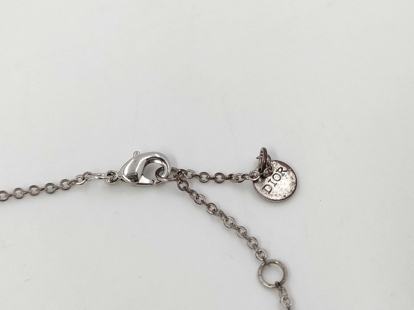 Dior X8 DIOR Silver Stone Necklace