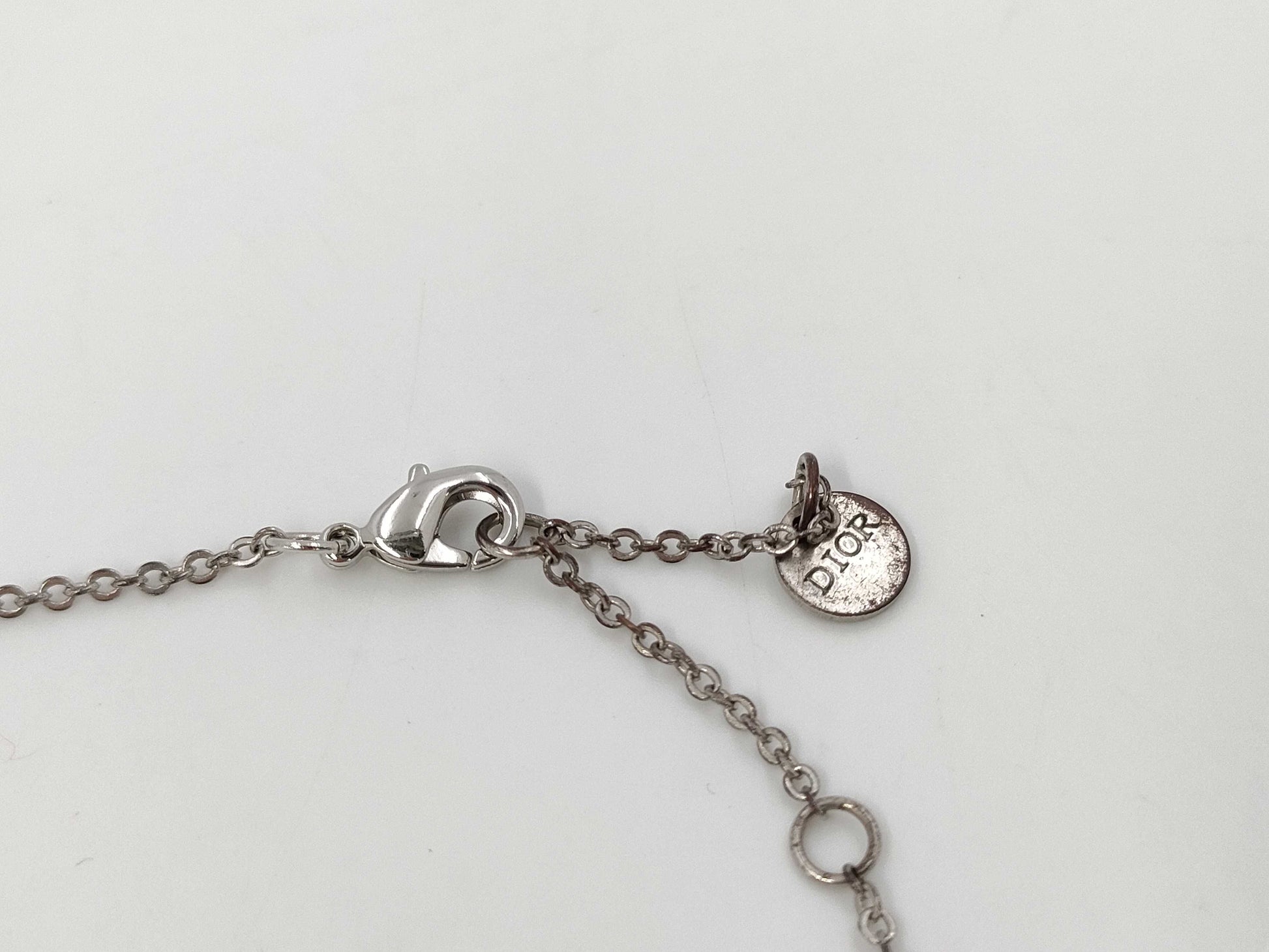 Dior X8 DIOR Silver Stone Necklace