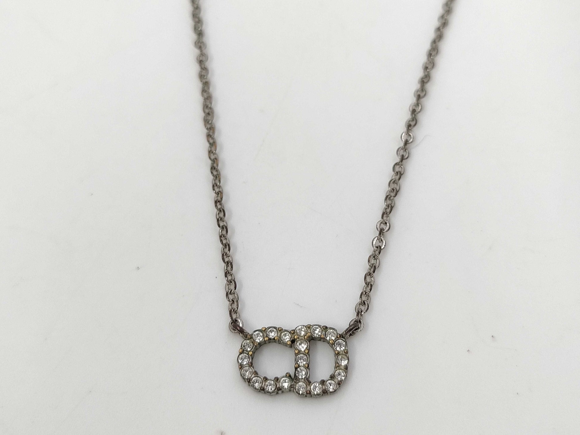 Dior X8 DIOR Silver Stone Necklace