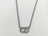 Dior X8 DIOR Silver Stone Necklace