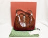 GUCCI Gucci Jackie Python 2WAY Shoulder Bag Brown White Shoulder Bag