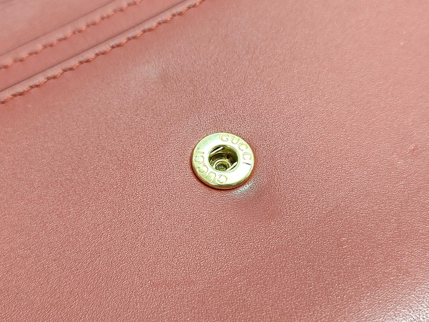 GUCCI 476084 Leather Sylvie Continental Wallet